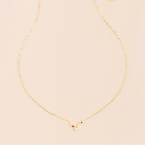 Francesca Gold Libra Zodiac Necklace